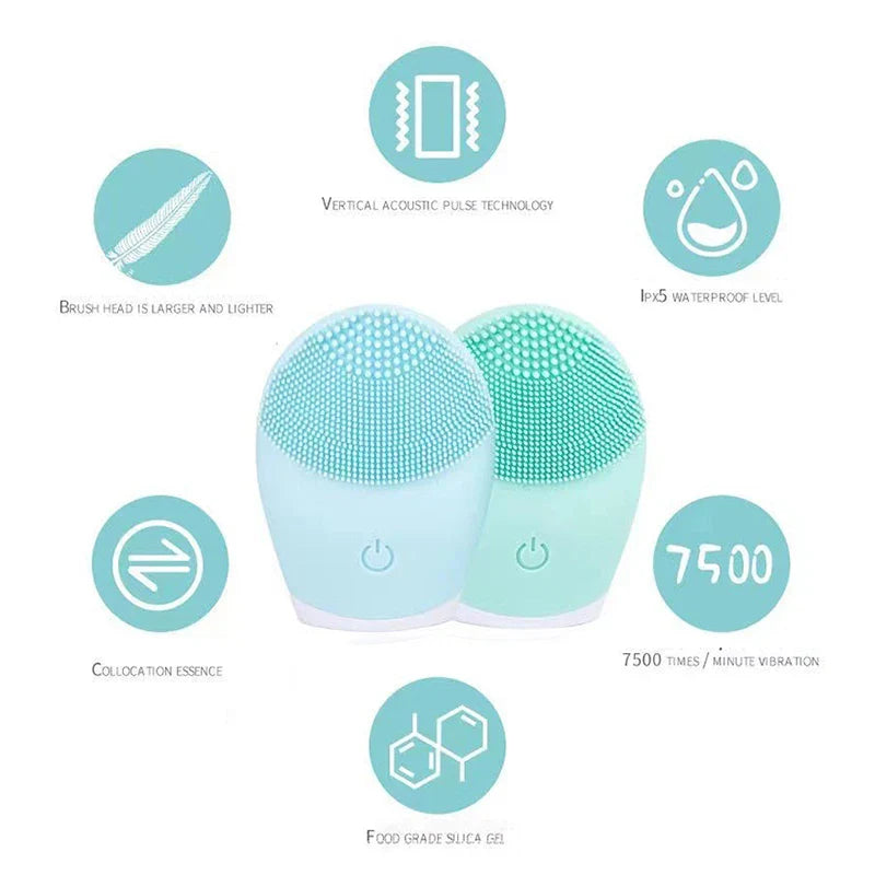 Silicone Facial Cleansing Brush